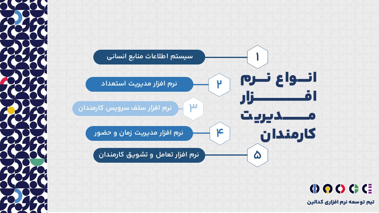 چند نوع نرم افزار مدیریت کارمندان وجود دارد؟